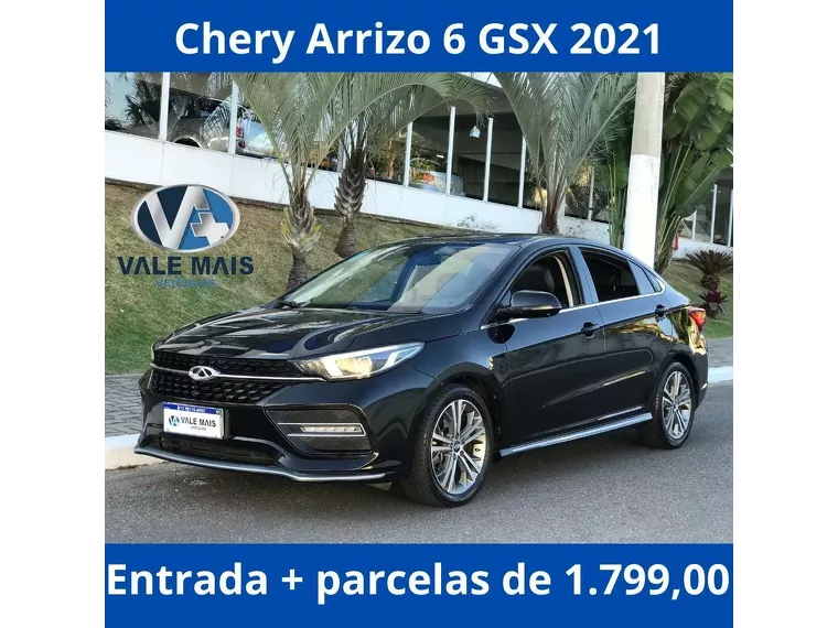 Chery Arrizo 6 Preto 4