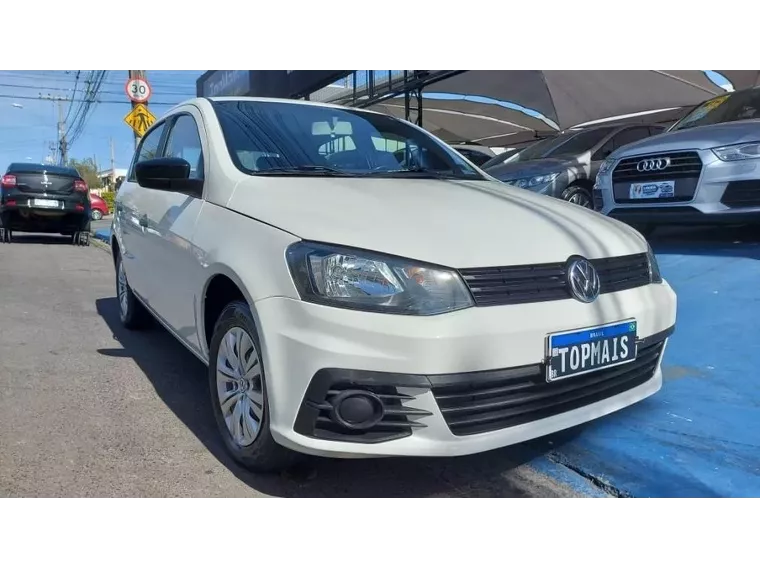 Volkswagen Gol Branco 1