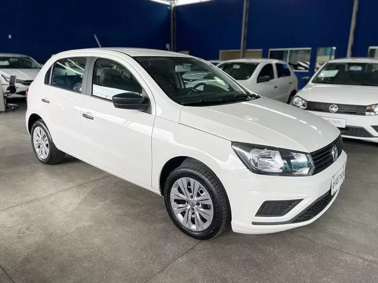 Volkswagen Gol Branco 1