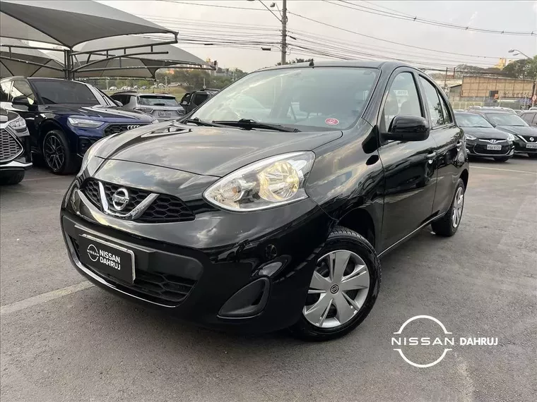 Nissan March Preto 1