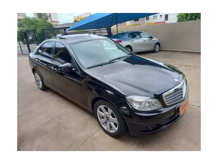 Mercedes-benz C 200 Preto 1