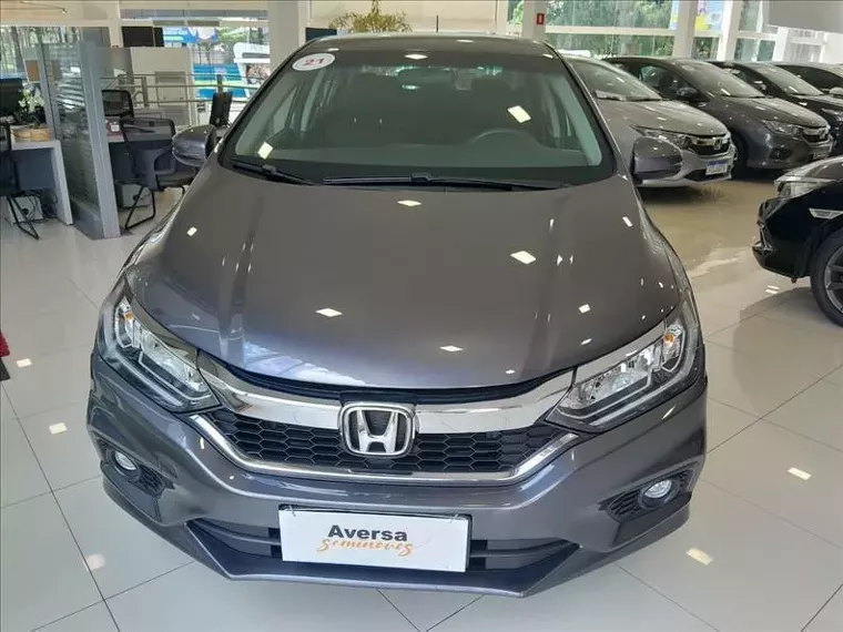 Honda City Cinza 9