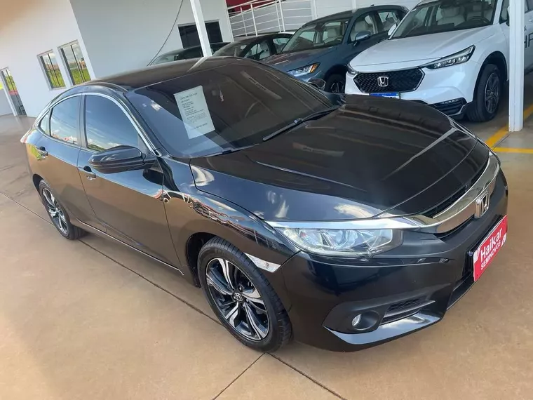 Honda Civic Preto 11