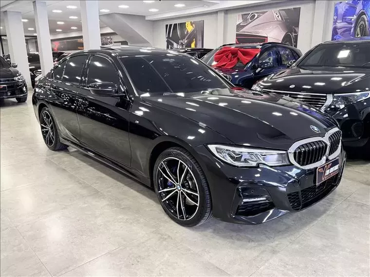 BMW 330e Preto 10