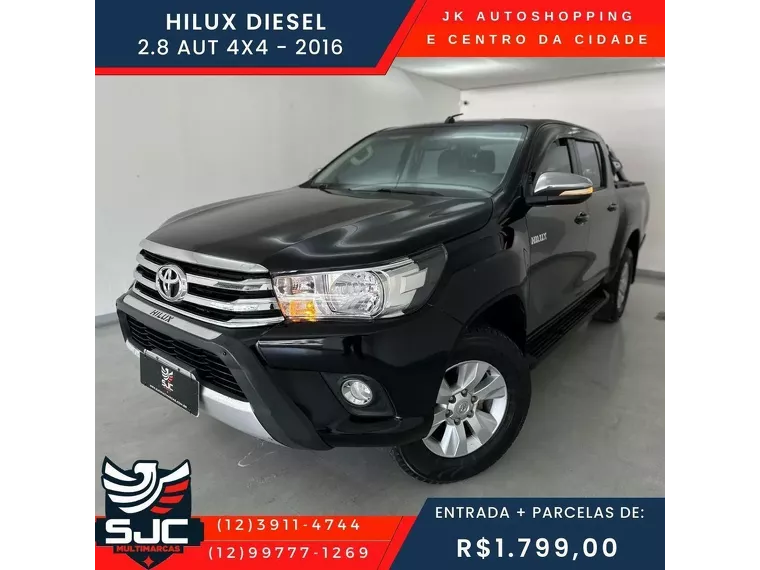 Toyota Hilux Preto 8