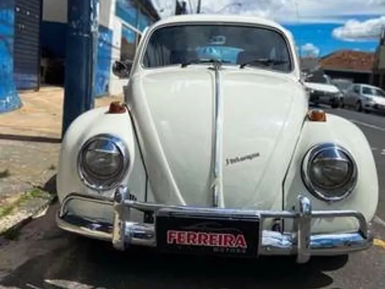 Volkswagen Fusca Branco 4