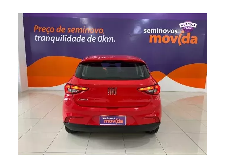 Fiat Argo Vermelho 2