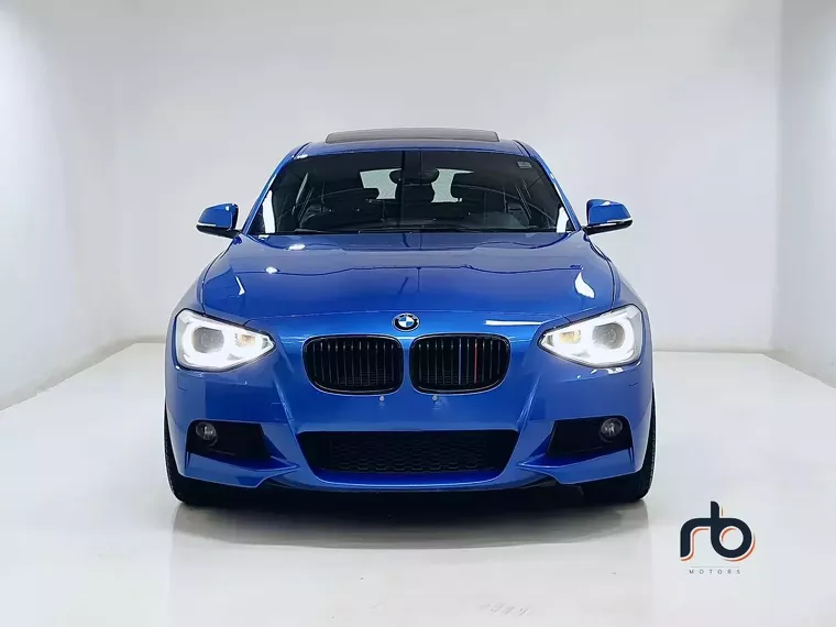 BMW 125i Azul 11