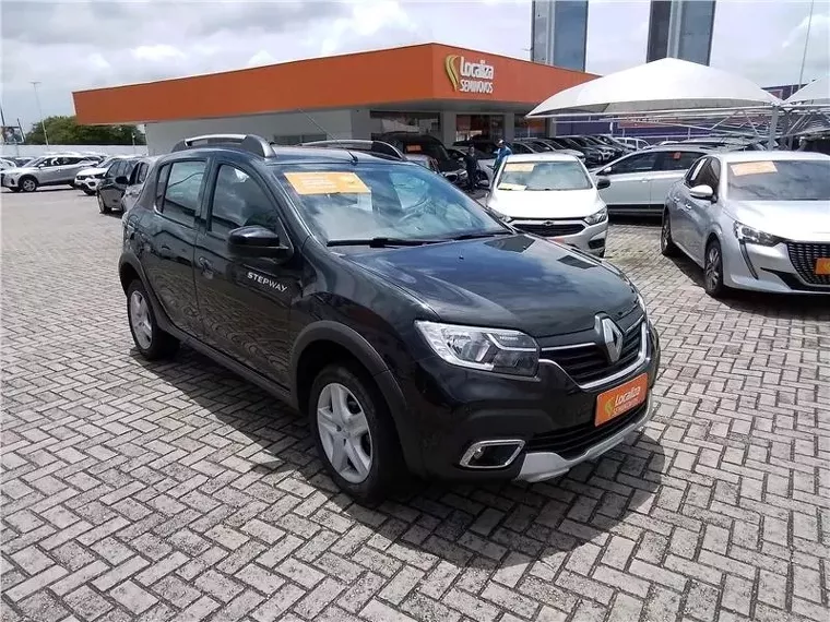 Renault Sandero Preto 4