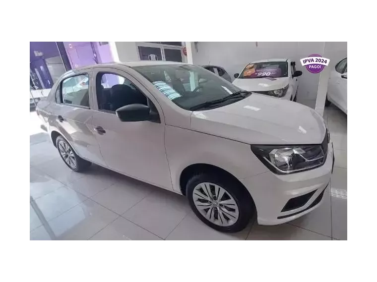 Volkswagen Voyage Branco 1