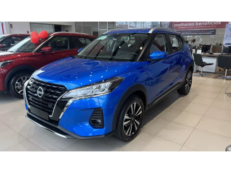 Nissan Kicks Azul 1