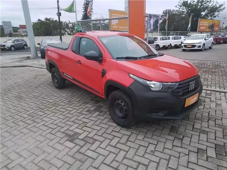 Fiat Strada Vermelho 19