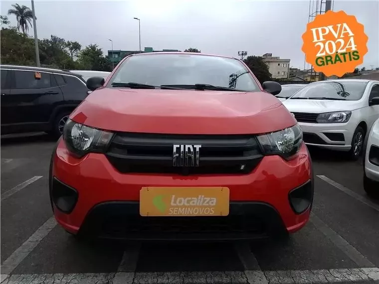 Fiat Mobi Vermelho 1