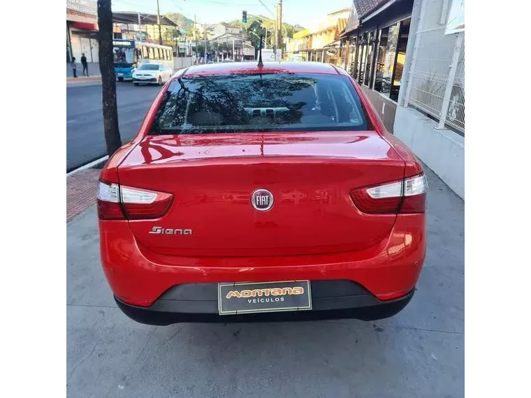 Fiat Siena Vermelho 12