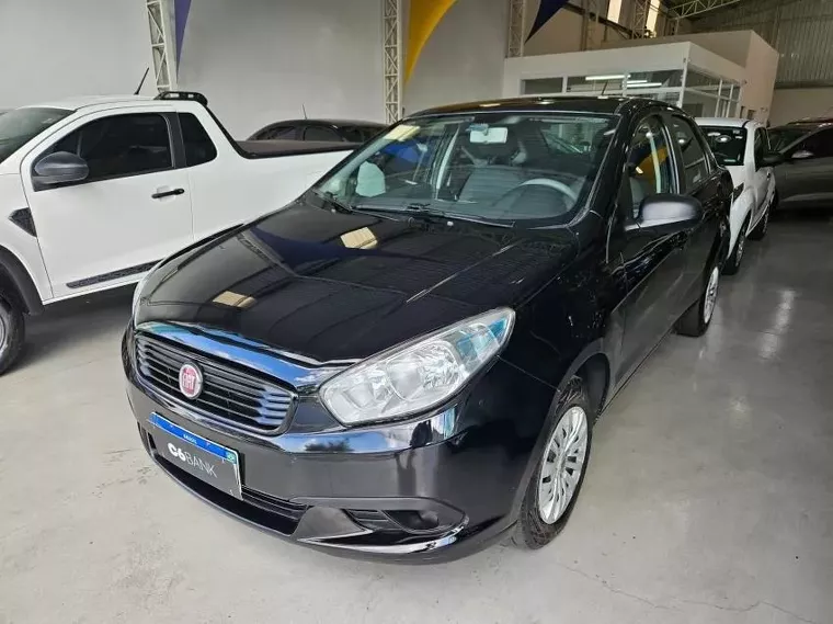 Fiat Grand Siena Preto 1