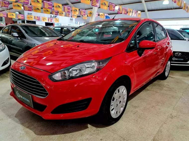 Ford Fiesta Vermelho 4