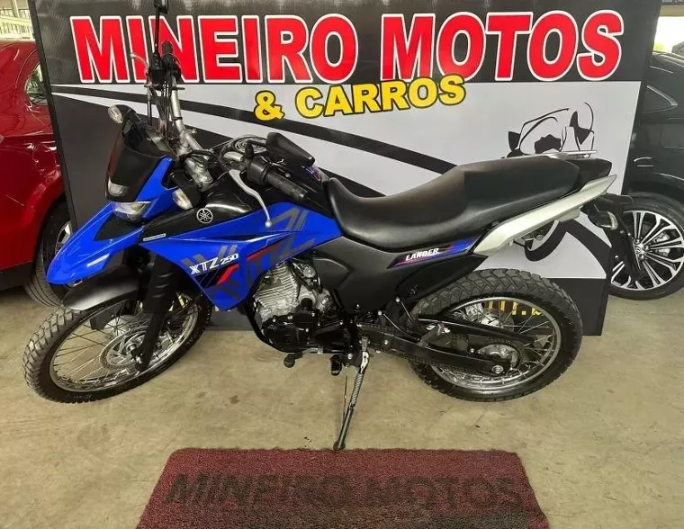 Yamaha XTZ 250 Lander Azul 2