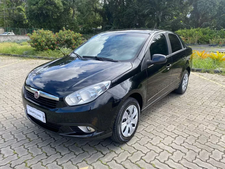 Fiat Grand Siena Preto 9