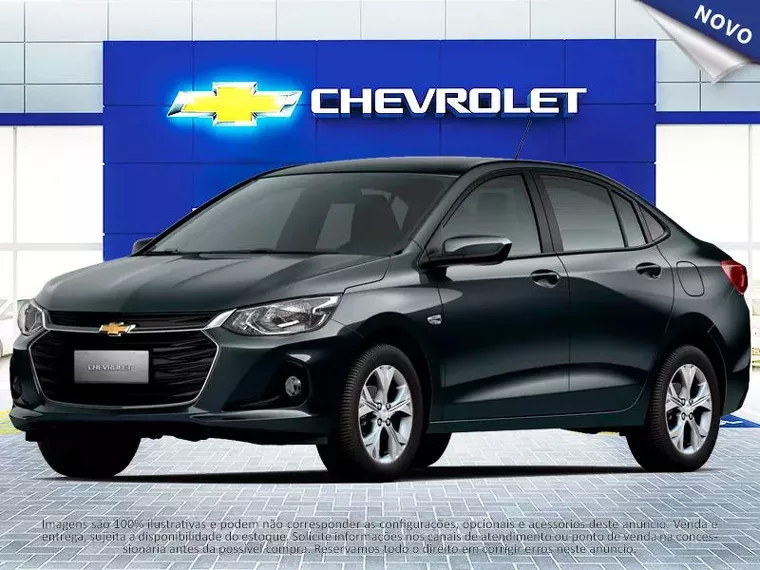 Chevrolet Onix Cinza 2