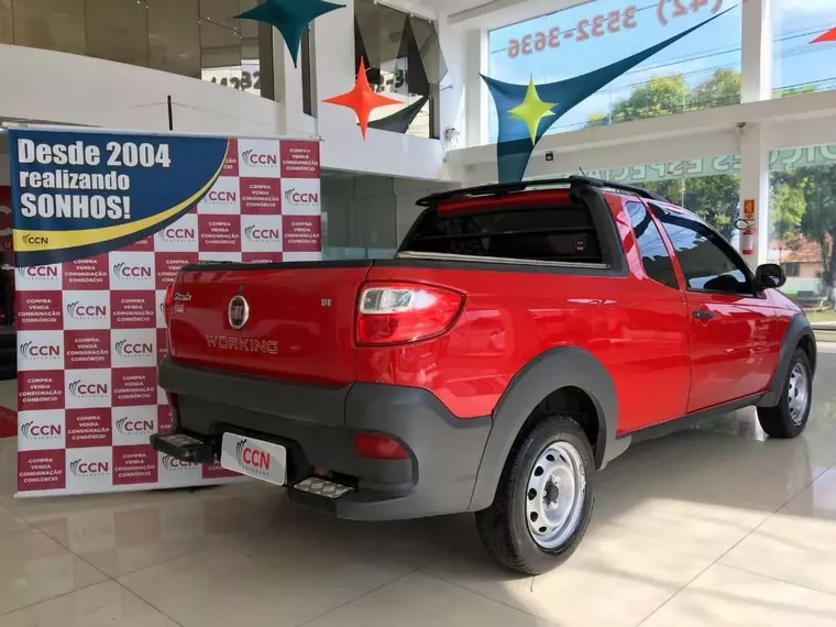 Fiat Strada Vermelho 4