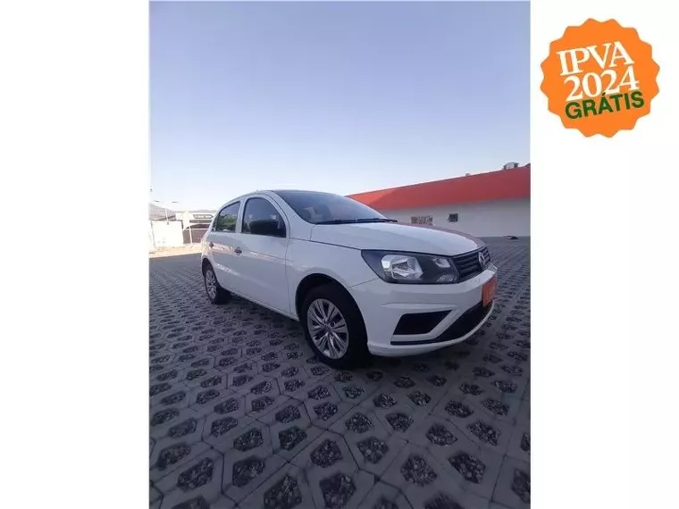 Volkswagen Gol Branco 1