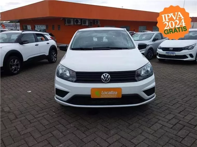 Volkswagen Gol Branco 1