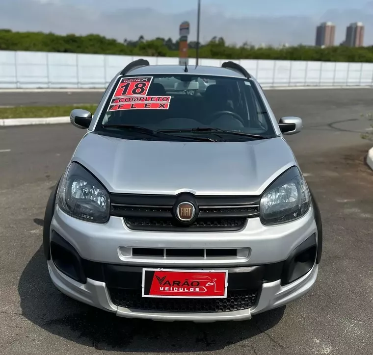 Fiat Uno Prata 8