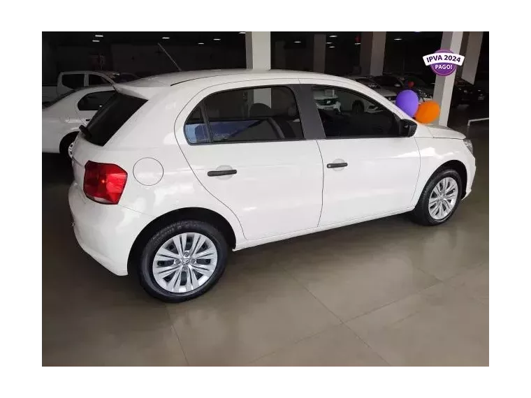 Volkswagen Gol Branco 3