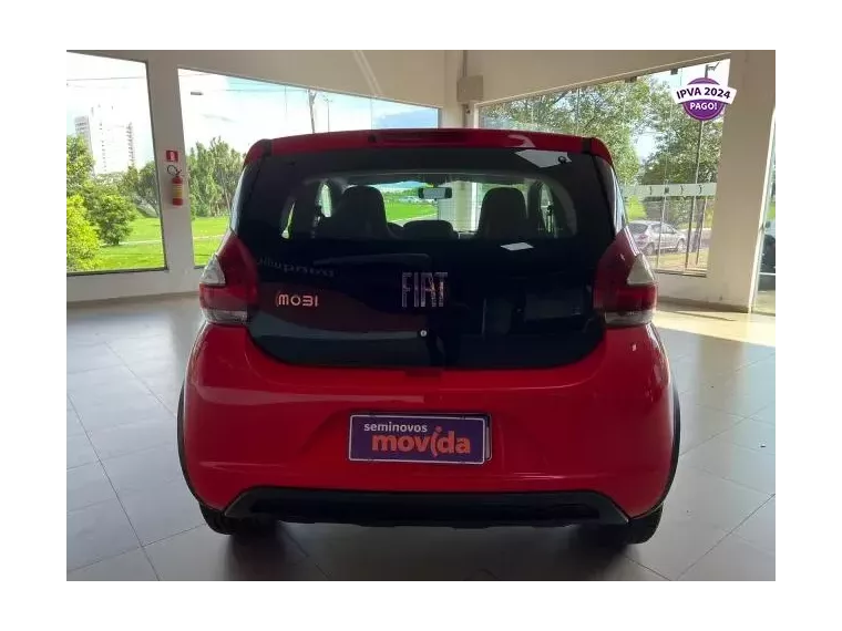 Fiat Mobi Vermelho 2