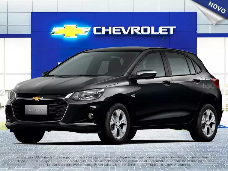 Chevrolet Onix Preto 3