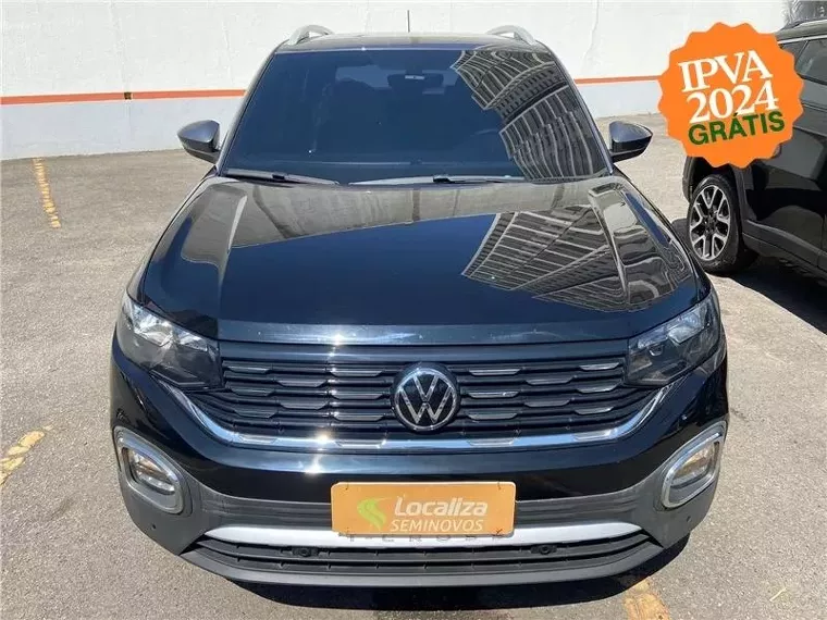 Volkswagen T-cross Preto 5