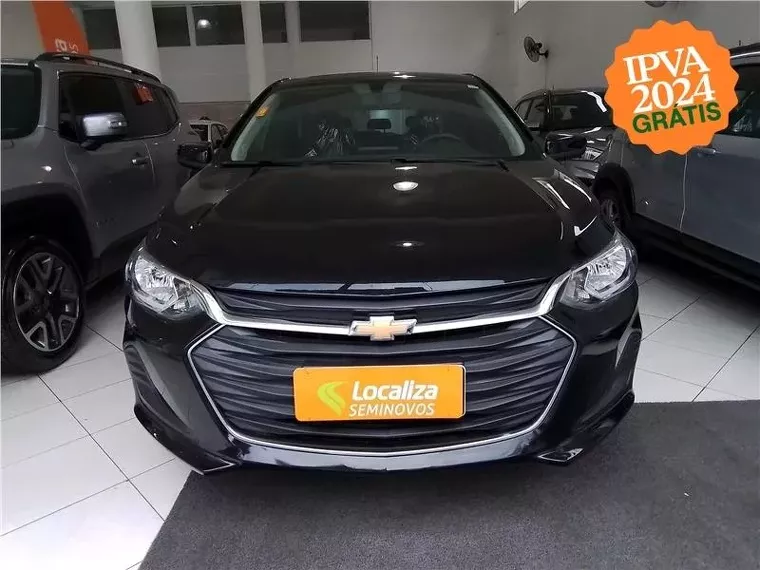 Chevrolet Onix Preto 8