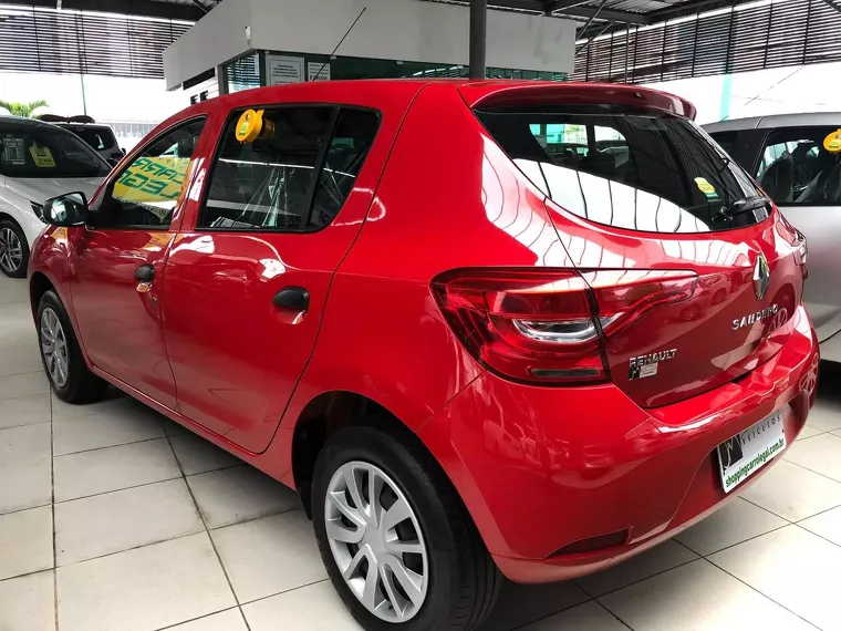 Renault Sandero Vermelho 7