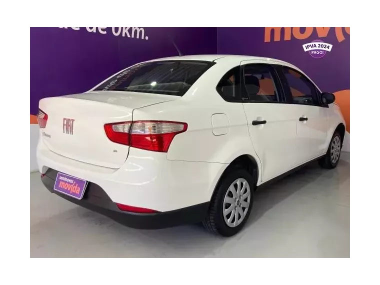 Fiat Grand Siena Branco 8