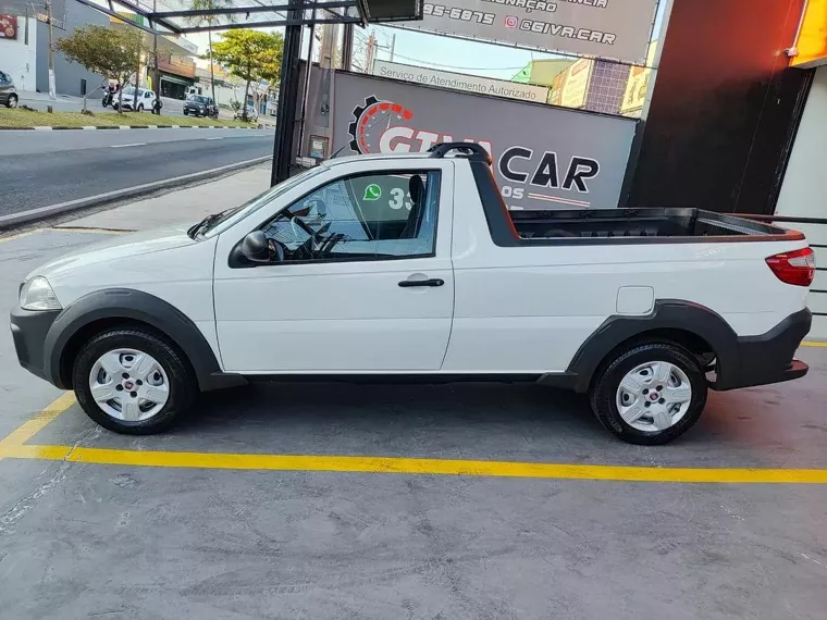 Fiat Strada Branco 9