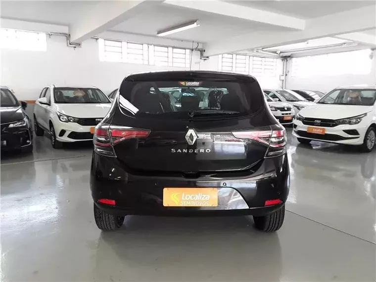 Renault Sandero Preto 7