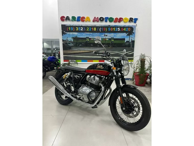 Royal Enfield Interceptor Preto 10