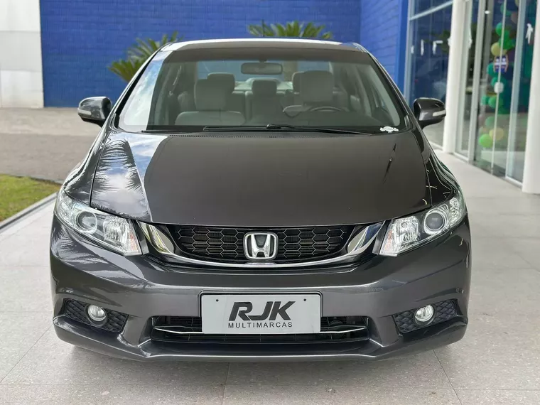 Honda Civic Cinza 4