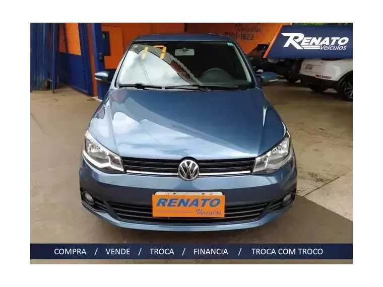 Volkswagen Gol Azul 4