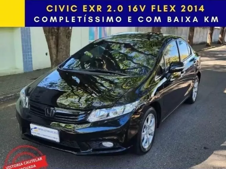 Honda Civic Preto 7