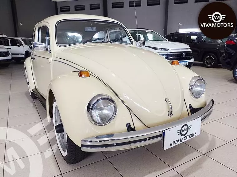 Volkswagen Fusca Bege 9