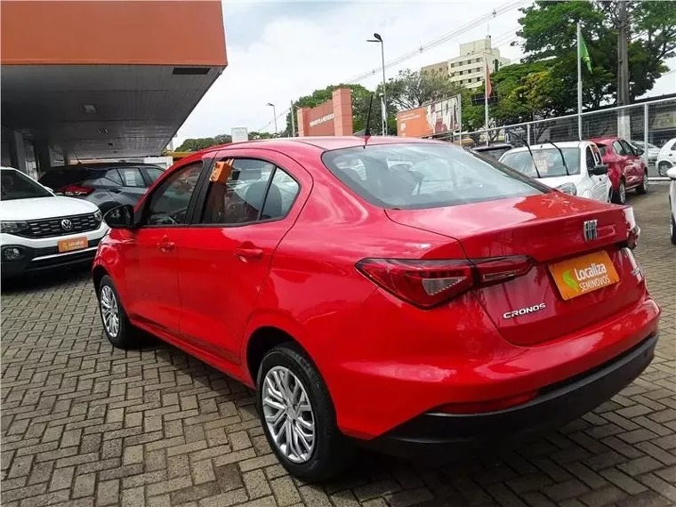 Fiat Cronos Vermelho 10