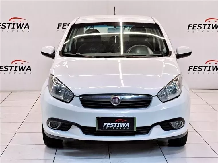 Fiat Grand Siena Branco 4