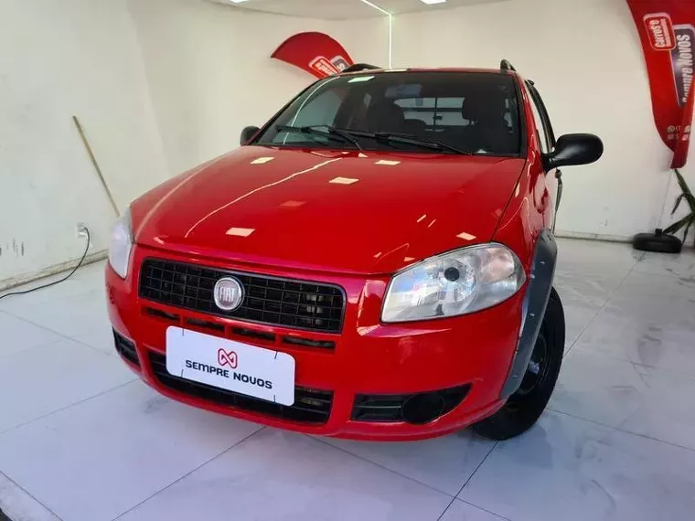 Fiat Strada Vermelho 6