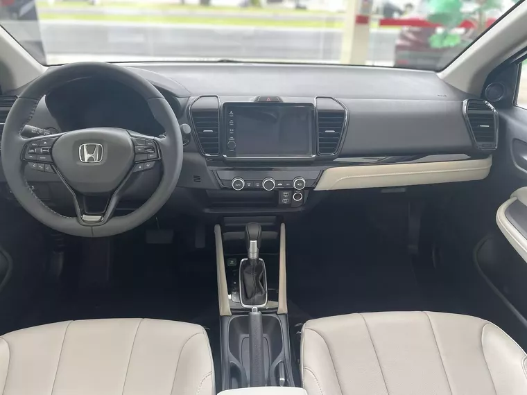 Honda City Cinza 4