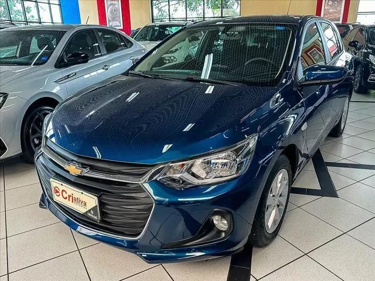 Chevrolet Onix Azul 7