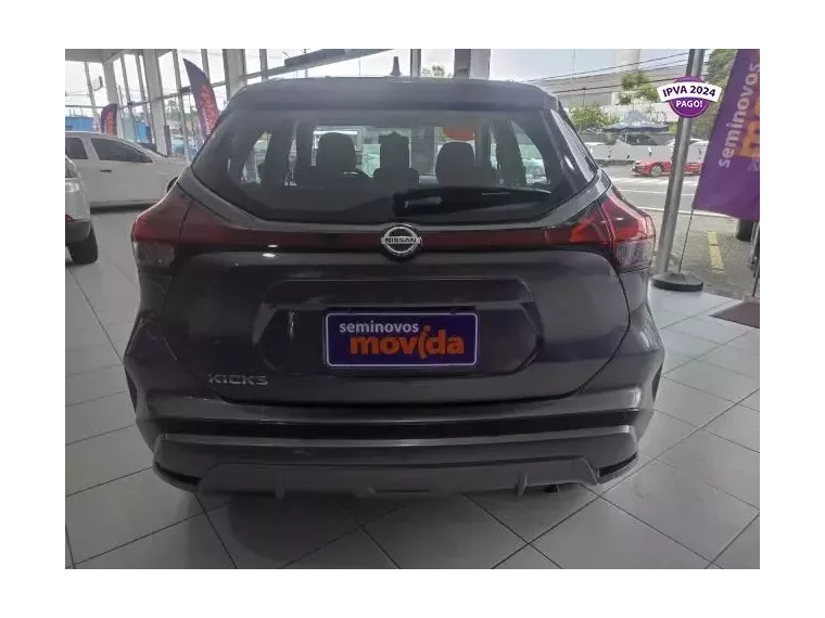 Nissan Kicks Cinza 7