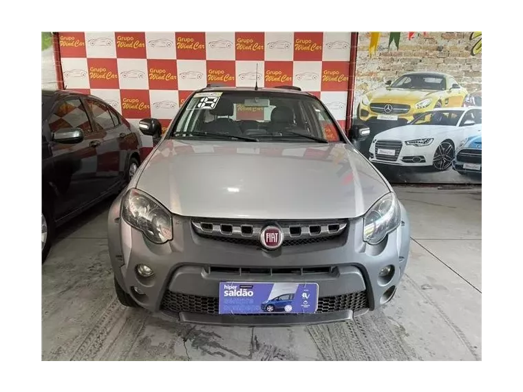 Fiat Palio Weekend Cinza 14