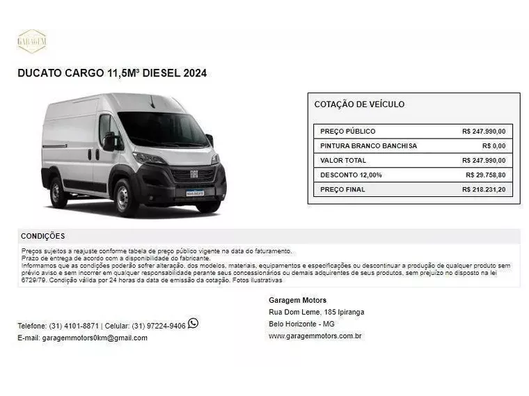 Fiat Ducato Branco 14