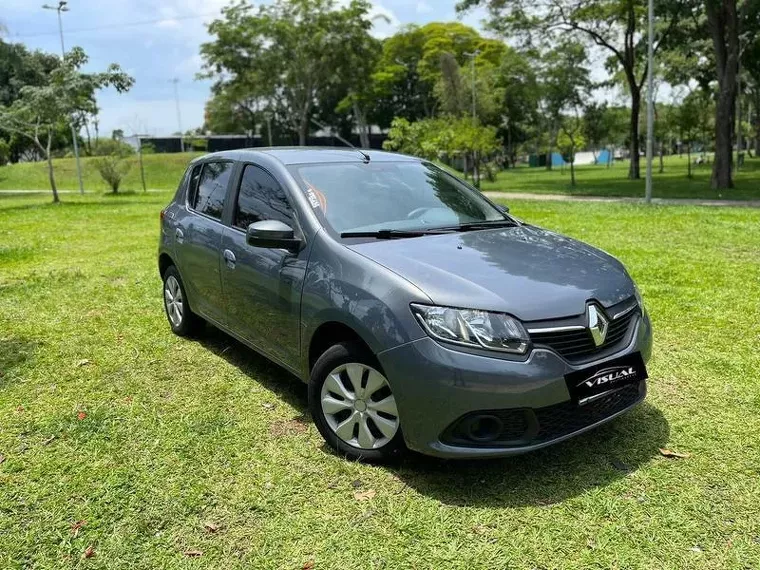 Renault Sandero Cinza 3